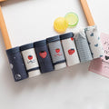 7Pcs Underwear Women Plus Size Panties Girls Briefs Sexy Lingeries Cueca Intimates Calcinhas Cotton Shorts Underpants Cute Panty