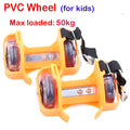 Flashing Roller Skating Shoes Small Whirlwind Pulley Flash Wheel heel Roller Skates Sports Rollerskate Shoes for Kids and adult