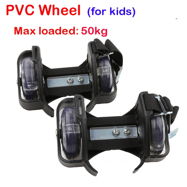 Flashing Roller Skating Shoes Small Whirlwind Pulley Flash Wheel heel Roller Skates Sports Rollerskate Shoes for Kids and adult