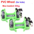 Flashing Roller Skating Shoes Small Whirlwind Pulley Flash Wheel heel Roller Skates Sports Rollerskate Shoes for Kids and adult