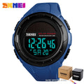 SKMEI Men Luminous Watches Sport Digital Mens Wristwatches Solar For Power Enviormentally Alarm Male Clock reloj hombre 1405