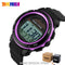 SKMEI Outdoor Sport Watch Men Solar PU Strap Wristwatches Mens Chronograph Alarm 5Bar Waterproof Digital Watch reloj hombre 1096