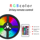 LED Strip Lights RGB 2835 Color Bluetooth USB IR Remote Flexible Lamp Tape Diode DC5V TV Backlights Night Lighting luces led 5M