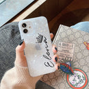 Love Custom Name Phone Case Crown Pattern For iphone 11 12 Pro MAX SE 6 6S 7 8 Plus X XS XR XS Max Mini Shell Texture Sparkling