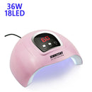 Pro UV Lamp LED Nail Lamp High Power For Nails All Gel Polish Nail Dryer Auto Sensor Sun Led Light Nail Art Manicure Tools