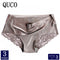 3pcs/lot QUCO Brand sexy Women Underwear High Quality Women Panties Seamless Underwear Solid  Lingerie underwear women