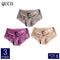 3pcs/lot QUCO Brand sexy Women Underwear High Quality Women Panties Seamless Underwear Solid  Lingerie underwear women