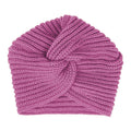 Women Autumn Winter Knot Bandana Turban Resuable Foldable Bonnet Hat Night Cap Sleep Head Cover Solid Color Headwrap Headscarf