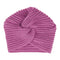 Women Autumn Winter Knot Bandana Turban Resuable Foldable Bonnet Hat Night Cap Sleep Head Cover Solid Color Headwrap Headscarf