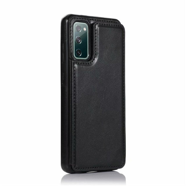 Leather A52 A72 Case For Samsung Galaxy S21 S20 FE S10 S9 S8 Ultra Plus A12 A32 A42 A51 A71 A21S A50 A30 A40 A20 A10 Flip Cover