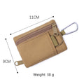 Outdoor EDC Molle Pouch Wallet Waterproof Portable Travel Zipper Waist Bag for Camping Hiking Hunting Military EDC Pouch