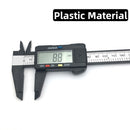 Vernier Caliper 0-150mm 6 inch Measuring Tool Plastic/Stainless Steel LCD Digital Electronic Carbon Fiber Ruler by PROSTORMER