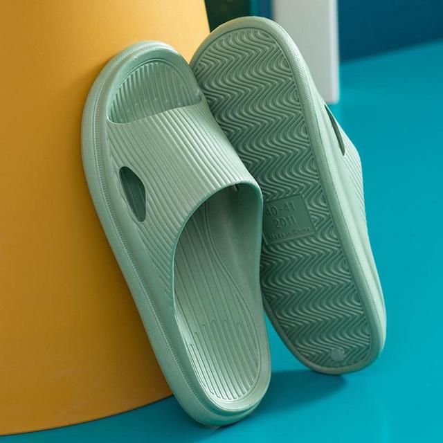 Getyoursave New Thicker Comfortable Slippers For MenAnd Women Home BathroomBath CoupleThick Bottom Sandals And Summer Wear