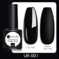 UR SUGAR 7.5ml Gel Nail Polish Nail Color Soak Off UV Gel Varnish Semi Permanant UV Gel Nail Art Varnish Base Top Coat