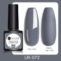 UR SUGAR 7.5ml Gel Nail Polish Nail Color Soak Off UV Gel Varnish Semi Permanant UV Gel Nail Art Varnish Base Top Coat