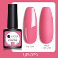 UR SUGAR 7.5ml Gel Nail Polish Nail Color Soak Off UV Gel Varnish Semi Permanant UV Gel Nail Art Varnish Base Top Coat