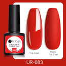 UR SUGAR 7.5ml Gel Nail Polish Nail Color Soak Off UV Gel Varnish Semi Permanant UV Gel Nail Art Varnish Base Top Coat