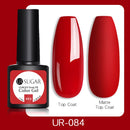 UR SUGAR 7.5ml Gel Nail Polish Nail Color Soak Off UV Gel Varnish Semi Permanant UV Gel Nail Art Varnish Base Top Coat