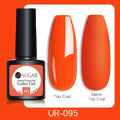 UR SUGAR 7.5ml Gel Nail Polish Nail Color Soak Off UV Gel Varnish Semi Permanant UV Gel Nail Art Varnish Base Top Coat