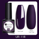 UR SUGAR 7.5ml Gel Nail Polish Nail Color Soak Off UV Gel Varnish Semi Permanant UV Gel Nail Art Varnish Base Top Coat