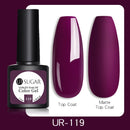 UR SUGAR 7.5ml Gel Nail Polish Nail Color Soak Off UV Gel Varnish Semi Permanant UV Gel Nail Art Varnish Base Top Coat
