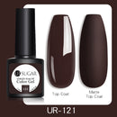 UR SUGAR 7.5ml Gel Nail Polish Nail Color Soak Off UV Gel Varnish Semi Permanant UV Gel Nail Art Varnish Base Top Coat