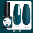 UR SUGAR 7.5ml Gel Nail Polish Nail Color Soak Off UV Gel Varnish Semi Permanant UV Gel Nail Art Varnish Base Top Coat