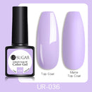 UR SUGAR 7.5ml Gel Nail Polish Nail Color Soak Off UV Gel Varnish Semi Permanant UV Gel Nail Art Varnish Base Top Coat