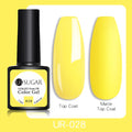 UR SUGAR 7.5ml Gel Nail Polish Nail Color Soak Off UV Gel Varnish Semi Permanant UV Gel Nail Art Varnish Base Top Coat