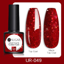 UR SUGAR 7.5ml Gel Nail Polish Nail Color Soak Off UV Gel Varnish Semi Permanant UV Gel Nail Art Varnish Base Top Coat