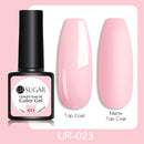 UR SUGAR 7.5ml Gel Nail Polish Nail Color Soak Off UV Gel Varnish Semi Permanant UV Gel Nail Art Varnish Base Top Coat