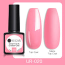UR SUGAR 7.5ml Gel Nail Polish Nail Color Soak Off UV Gel Varnish Semi Permanant UV Gel Nail Art Varnish Base Top Coat