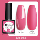 UR SUGAR 7.5ml Gel Nail Polish Nail Color Soak Off UV Gel Varnish Semi Permanant UV Gel Nail Art Varnish Base Top Coat