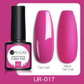 UR SUGAR 7.5ml Gel Nail Polish Nail Color Soak Off UV Gel Varnish Semi Permanant UV Gel Nail Art Varnish Base Top Coat