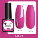 UR SUGAR 7.5ml Gel Nail Polish Nail Color Soak Off UV Gel Varnish Semi Permanant UV Gel Nail Art Varnish Base Top Coat