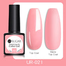 UR SUGAR 7.5ml Gel Nail Polish Nail Color Soak Off UV Gel Varnish Semi Permanant UV Gel Nail Art Varnish Base Top Coat