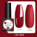 UR SUGAR 7.5ml Gel Nail Polish Nail Color Soak Off UV Gel Varnish Semi Permanant UV Gel Nail Art Varnish Base Top Coat