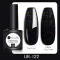 UR SUGAR 7.5ml Gel Nail Polish Nail Color Soak Off UV Gel Varnish Semi Permanant UV Gel Nail Art Varnish Base Top Coat