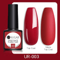 UR SUGAR 7.5ml Gel Nail Polish Nail Color Soak Off UV Gel Varnish Semi Permanant UV Gel Nail Art Varnish Base Top Coat