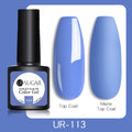 UR SUGAR 7.5ml Gel Nail Polish Nail Color Soak Off UV Gel Varnish Semi Permanant UV Gel Nail Art Varnish Base Top Coat