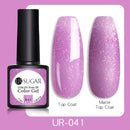 UR SUGAR 7.5ml Gel Nail Polish Nail Color Soak Off UV Gel Varnish Semi Permanant UV Gel Nail Art Varnish Base Top Coat