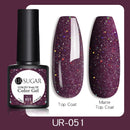 UR SUGAR 7.5ml Gel Nail Polish Nail Color Soak Off UV Gel Varnish Semi Permanant UV Gel Nail Art Varnish Base Top Coat