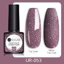 UR SUGAR 7.5ml Gel Nail Polish Nail Color Soak Off UV Gel Varnish Semi Permanant UV Gel Nail Art Varnish Base Top Coat