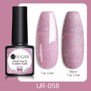 UR SUGAR 7.5ml Gel Nail Polish Nail Color Soak Off UV Gel Varnish Semi Permanant UV Gel Nail Art Varnish Base Top Coat