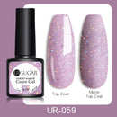 UR SUGAR 7.5ml Gel Nail Polish Nail Color Soak Off UV Gel Varnish Semi Permanant UV Gel Nail Art Varnish Base Top Coat