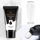 BORN PRETTY Extension Nail Gel Nail Polish Acrylic Nail Glitter Sequins Soak Off UV Extend Gel For Nail Extensions 30/20ml