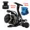 2021 New Spinning reels 12KG Max Drag Carrete de pesca 5.2:1 Metal Stainless Steel Fishing Reel Saltwater Reel for Fishing