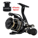2021 New Spinning reels 12KG Max Drag Carrete de pesca 5.2:1 Metal Stainless Steel Fishing Reel Saltwater Reel for Fishing