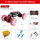 ZWN C1/ C1 MINI 4WD RC CAR Radio Gesture Induction 2.4G Toy Light Music Drift Dancing Twist Stunt Remote Control Car for Kids