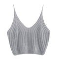 Fashion Women Summer Basic Tops Sexy Strappy Sleeveless Racerback Crop Top 2021 Female Casual Solid Color Ribbed Knit Short Vest